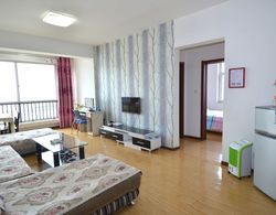 Lanzhou Longshang Mingzhu Apartment Three-bedroom suite Oda Düzeni