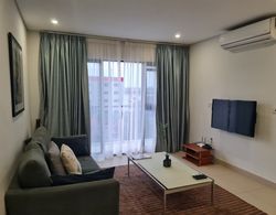 Lovely Furnished 1-bed Apartment in East Legon Oda Düzeni