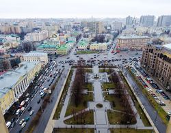 LUXKV Apartment on Kudrinskaya Square Oda Manzaraları