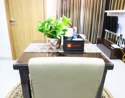 Luxury 1BR with Study Room The Oasis Apartment Oda Düzeni