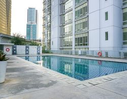 Luxury 2BR at The Empyreal Condominium Epicentrum Apartment Dış Mekan