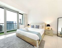 Maison Privee - Spacious 1/Bed apartment in Dubai Marina Oda Manzaraları