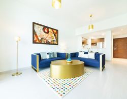 Maison Privee - Superb 1BR apartment overlooking Zabeel Park and Dubai Frame Oda Düzeni