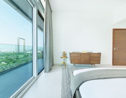 Maison Privee - Superb 1BR apartment overlooking Zabeel Park and Dubai Frame Oda Manzaraları
