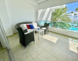 Marbella 2bedroom Beachfront Apartment Dış Mekan