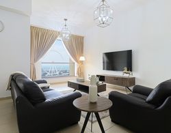Marco Polo - Astonishing Full Sea View Deluxe Apartment in JBR Oda Düzeni