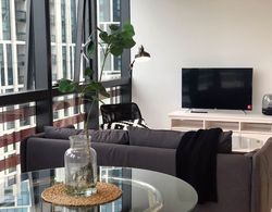 Melbourne Docklands Luxury Seaview Apartment Oda Düzeni