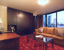 Melbourne Stays - City Point Suite Oda Düzeni