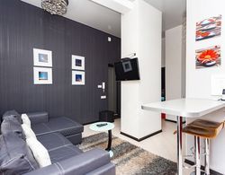 MinskLux Apartments 2 bedrooms on Nezavisimosti ave. 16 Oda Düzeni