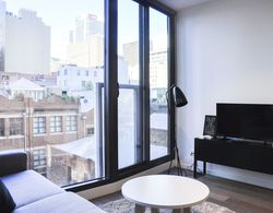 Mono Apartments on La Trobe Oda Manzaraları