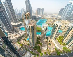 Monty - Cozy Penthouse With Burj Khalifa and Fountain View Dış Mekan