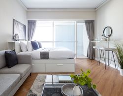 Neat And Gorgeous Studio Apartment In JLT İç Mekan