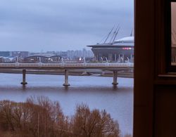 One Bedroom Great View Apartment near Gazprom Arena, UEFA 2022 Oda Manzaraları