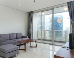 Relaxing 2BR at The Empyreal Condominium Epicentrum Apartment By Travelio İç Mekan