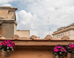 Rental in Rome Arco della Ciambella Penthouse Dış Mekan
