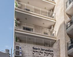 Sea U Jerusalem Mahane Yehuda Apartment Hotel Dış Mekan