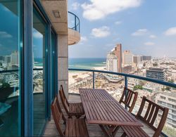 Sea View Luxury W Balcony- Hayarkon 78 Dış Mekan