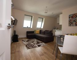 Stayzo Castle Penthouse 16- A Clean Fresh Modern Apartment With Free Wi-fi İç Mekan