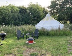 Stunning 1-bed Star Gazing Bell Tent Loughborough Dış Mekan