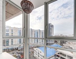 Stylish apartment with panoramic view Oda Manzaraları
