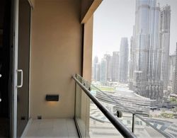 SuperHost - Elegant Studio with Close Up Burj Khalifa View I Address Dubai Mall Dış Mekan