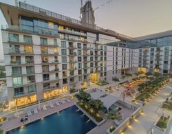 SuperHost - Spacious Apartment With Balcony In Sobha Hartland Dış Mekan