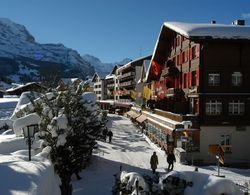 Swiss Lodge Hotel Bernerhof Wengen Dış Mekan