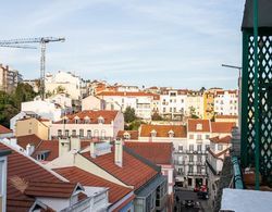 Apartment Terrace in the Heart of Lisbon Dış Mekan