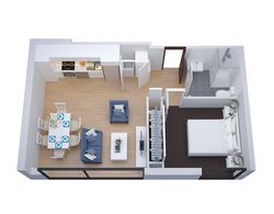 The Hamptons Apartments - St Kilda Oda Düzeni