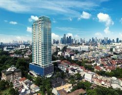 Three-bedrooms Apartment, Oakwood Suites La Maison Jakarta Dış Mekan
