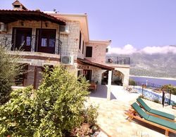 Villa With Fantastic Views in a Prime Location in Kas Peninsula Dış Mekan