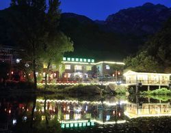 Yijie Holiday Hotel Huairou Shentangyu Dış Mekan