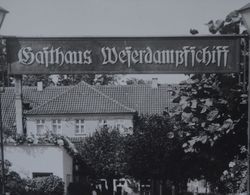 Hotel Zum Weserdampfschiff Dış Mekan