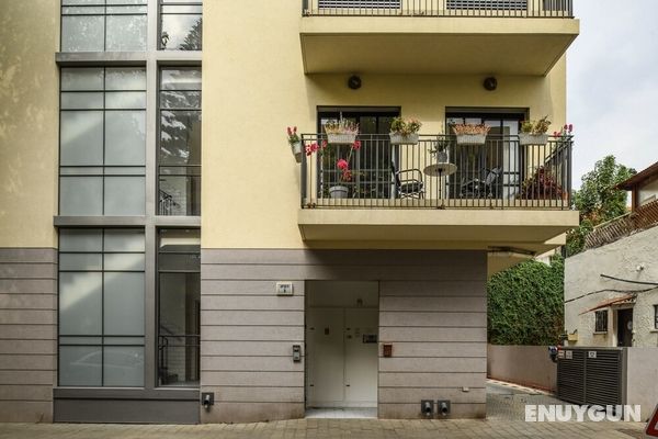 1BR duplex Apt with private Balcony Dış Mekan