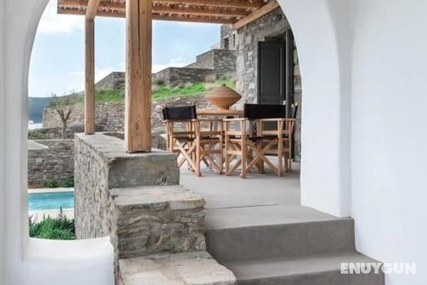 Acron Villas Paros Azure 5 Bedroom Deluxe Villa Sea View Private Pool Öne Çıkan Resim