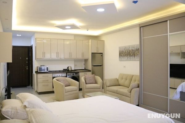 Amazing one Bedroom Apartment in Amman, Elwebdah 5 Öne Çıkan Resim