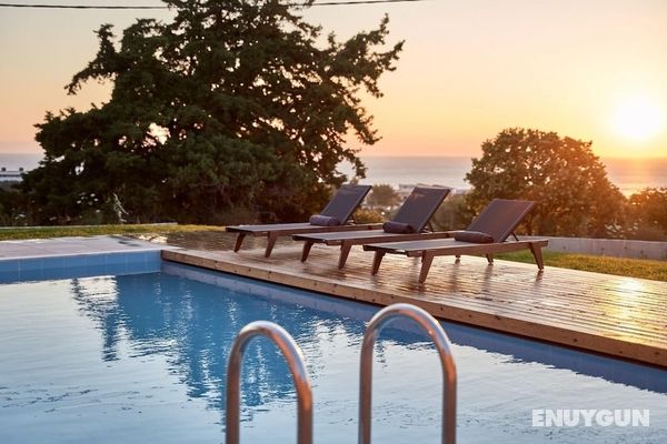 Anar Villas Rhodes Anissa 4 Bedroom Sea View Villa With Private Swimming Pool Öne Çıkan Resim