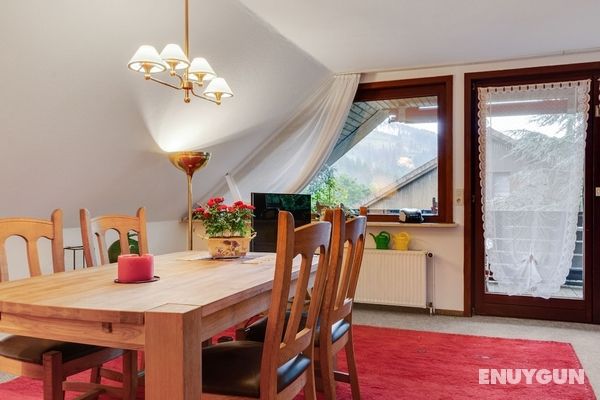 Appealing Apartment in Osterode OT Kamschlacken With Balcony Yerinde Yemek