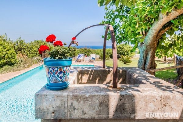 Authentic Sicilian Charm With Pool, Sea View, Parking Wifi Öne Çıkan Resim