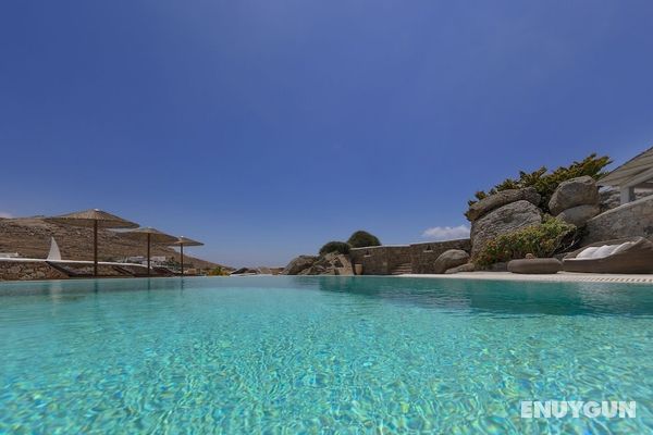 Beautiful Large Luxury Villa, Private Pool, Stunning Views, Near Sea, Mykonos Öne Çıkan Resim