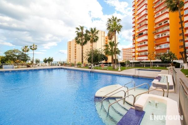 Benalmadena Costa II - First Line Beach 1BR Apartment Öne Çıkan Resim