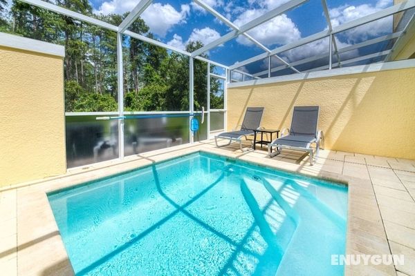 Charming Townhome With Private Pool Near Disney Fitness