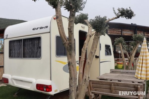 Cozy Caravan Surrounded by Nature in Iznik Bursa Öne Çıkan Resim