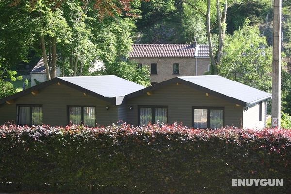 Cozy Chalet in Ardennes near Ourthe River & City of Durbuy Dış Mekan