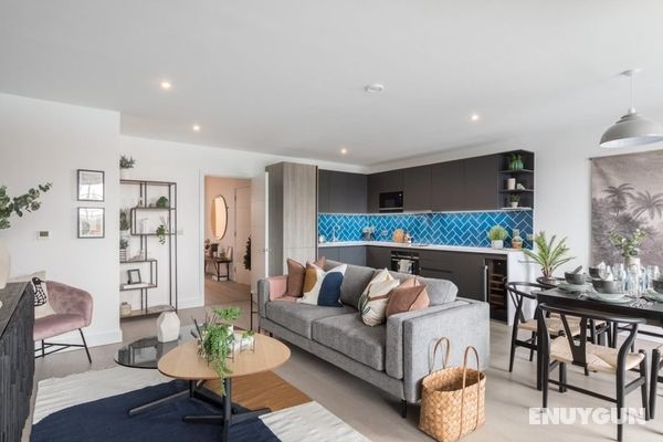 Design Brand new 3 Bedroom Apartment in Shoreditch Öne Çıkan Resim