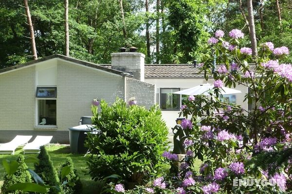 Detached Villa with Enclosed Wooded Garden with Lawn, Hot Tub, Infrared Sauna Öne Çıkan Resim