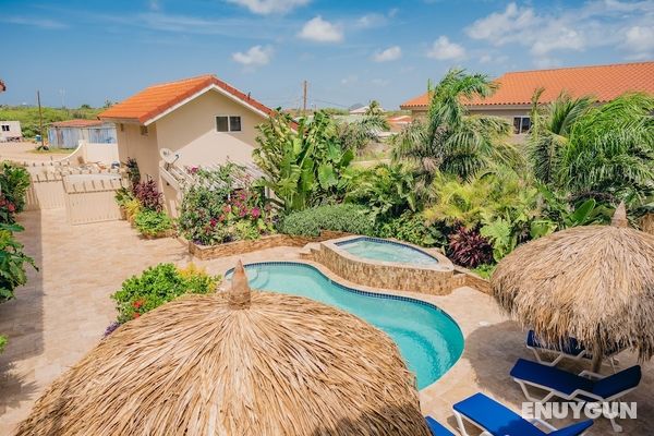 Dream Suites Aruba 4-bedroom Apartment With Tropical Garden, Pool and Whirlpool Öne Çıkan Resim
