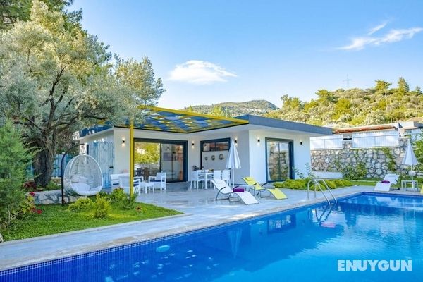 Dreamy Villa With Private Pool and Jacuzzi in Kas Öne Çıkan Resim