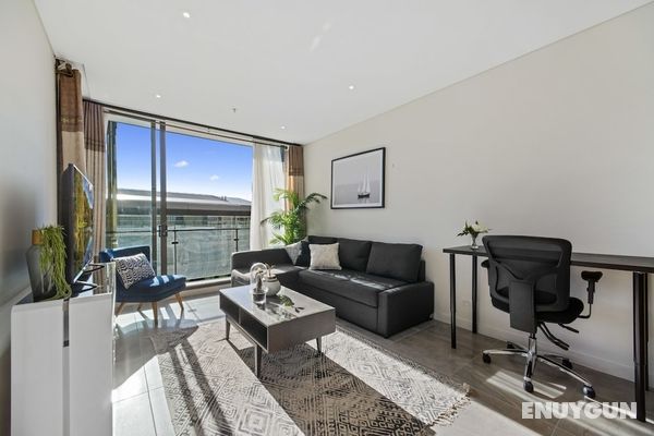 Full Darling Harbour View Luxury 2 Bedroom Apartment Öne Çıkan Resim