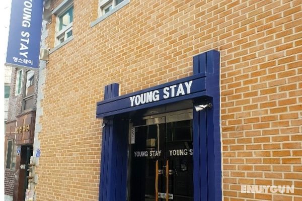 Hongdae Hostel Young Stay Dış Mekan